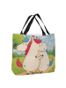 Mr. & Mrs. Panda Shopper Einhorn Mitteilung Design ohne Spruch in Weiß