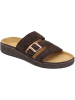 Blundstone Sandale "2696 Deepest Brown Suede (Aerocork Sandal)" in Braun