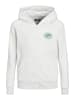 JACK & JONES Junior Kapuzenjacke in White Melange