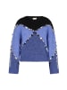 IZIA Pullover in Blau Mehrfarbig