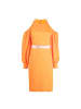 Stella McCartney Orange Viskose Casual Kleid