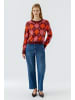 Oui Jeans THE BARREL in bright blue denim