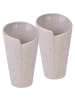 CreaTable Streat  Cone Pommes Schale in Creme in Creme