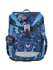 DerDieDas derdiedas Schulranzen Set 5-tlg. ErgoFlex Light Dark Dragon in blau
