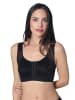Sassa 2er Pack Soft-BH Vorderverschluss in Black