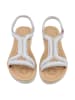 Ital-Design Sandale & Sandalette in Silber