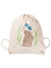 Mr. & Mrs. Panda wander rucksack Hase Blume ohne Spruch in Creme