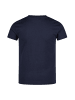SCHIETWETTER Kinder T-Shirt "Lou" in navy/neongreen