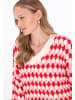 myMo Women Sweater in red multicolor