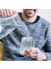 Mr. & Mrs. Panda Trinkglas Igel Familie mit Spruch in Transparent