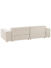 Beliani 3-tlg 2-Sitzer Sofa HELLNAR in Beige linksseitig