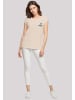 F4NT4STIC T-Shirt University Soccer Club Classic Minimalist in Whitesand