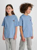 Hummel T-Shirt Hmlloose Lebensstil Kinder in FADED DENIM