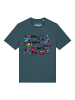 wat? Apparel T-Shirt 80s Love in Petrol