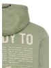 Camel Active Hoodie mit Rückenprint in Blattgrün