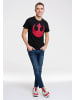 Logoshirt T-Shirt Star Wars - Rebel Alliance Logo in schwarz