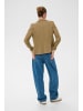 Kaffe Blazer Kinnie Regular fit in Petrified Oak/Chalk Stripe