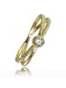 BALIA 333 Gelbgold - 8 Karat Damen Ringe Crossed Fingerring 60 (19,1)