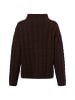 Marie Lund Strickpullover in schoko - 0001