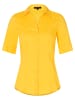 More & More Baumwollstretchbluse in sunset yellow