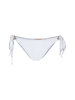 Moda Minx Bikini Hose Waikiki Duo Kristall in White Gold