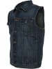 Urban Classics Urban Classics Herren Denim Vest in denimblue