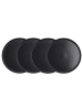 Butlers Dinnerteller CASA NOVA 4er-Set in Schwarz