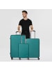 Franky Dallas 3.0 4 Rollen Kofferset 3-teilig mit Dehnfalte in turquoise