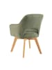 DUBI Möbel 2er-Set: Drehstuhl Mika-Mara in Grün - (B)60 x (H)87 x  (T)65 cm