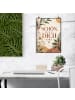 Mr. & Mrs. Panda Print Blume liebevoll Design mit Spruch in Weiß