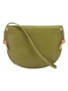 DuDu Skye Umhängetasche Leder 21 cm in olive