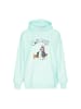 myMo Women Hoodie in Aqua