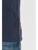 INDICODE Rundhalsshirt IDGresham 40-130MM Kurzarmshirt im Baseball-Look in Blau