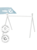 roba Montessori Baby Gym, Holz weiß lackiert, Spielbogen ab 3 Monaten