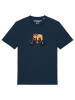wat? Apparel T-Shirt Sloth in Dunkelblau