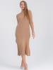 Freshlions Strick-Kleid Evelina in taupe