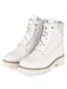 Tamaris Schnürstiefel in weiss
