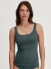 Calida Tank-Top in deep emerald green