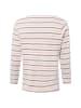 Franco Callegari Langarmshirt in weiß rosa - 0002