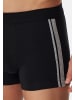 Schiesser Retro Short / Pant 95/5 Stretch - Organic Cotton in Schwarz