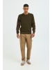 BLEND Strickpullover BHPullover 20717497 moderner Strickpullover in oliv