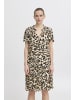 ICHI Kleid IHMARRAKECH Loose fit in Caribou Animal Aop
