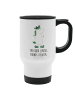 Mr. & Mrs. Panda Kaffeebecher To Go Einhorn Joker mit Spruch in Weiß
