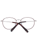 Bally Unisex Optische Fassungen Rund Burgundisch
