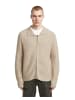 G-Star Raw Polo Collar Full Zip Knit dk brick