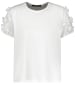 TAIFUN T-Shirt Kurzarm Rundhals in Offwhite