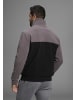 Man's World Fleecepullover in schwarz Anthracit