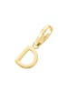 Giorgio Martello Milano Charm Buchstabe D in Gold