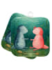 Mr. & Mrs. Panda Topfuntersetzer Axolotl Liebe Design ohne Spruch in Weiß