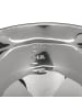 5five Simply Smart Edelstahlschüssel + Salatzentrifuge 3,5 L in Silbern, Ø 27 cm